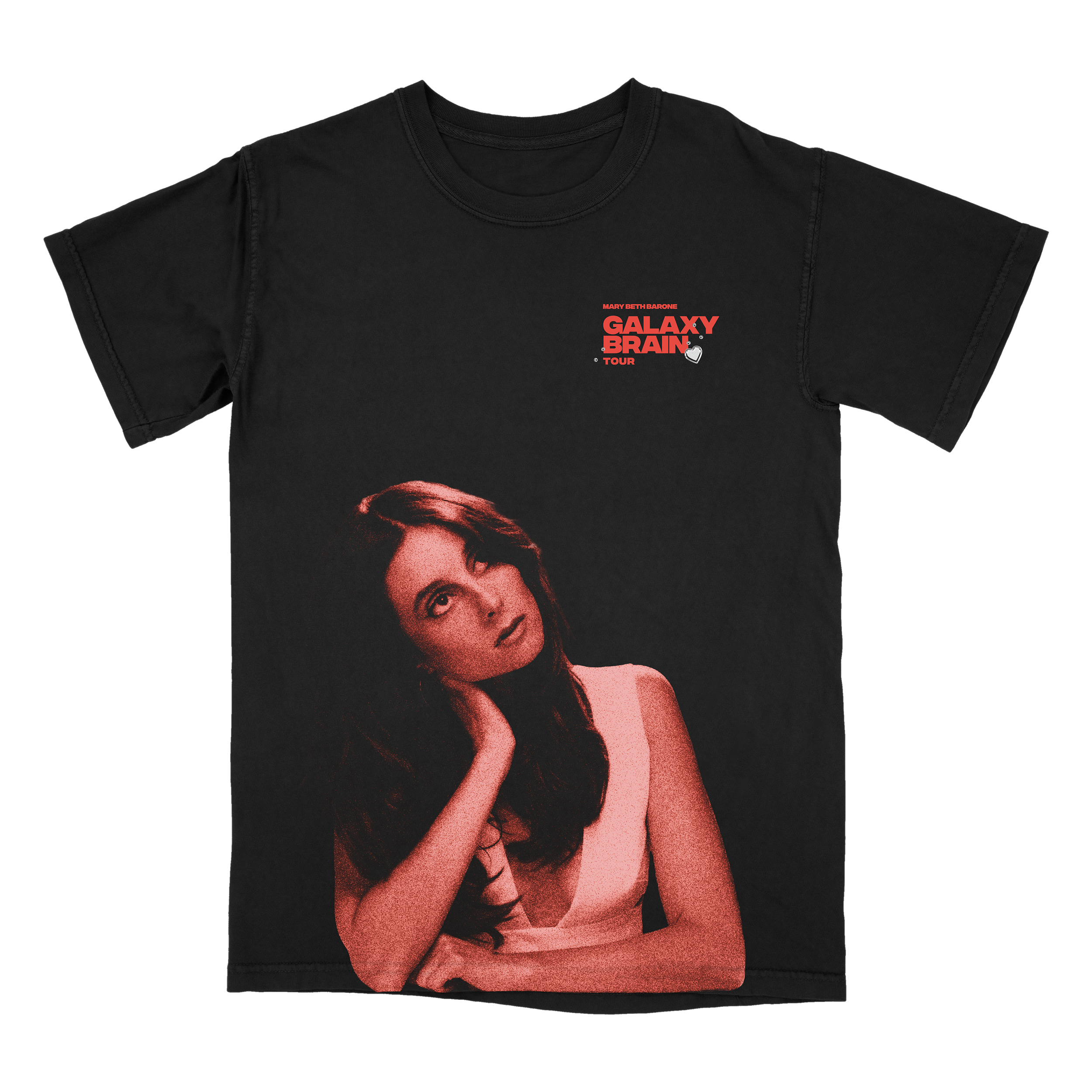 Galaxy Brain Heirloom Tour Tee (Black)